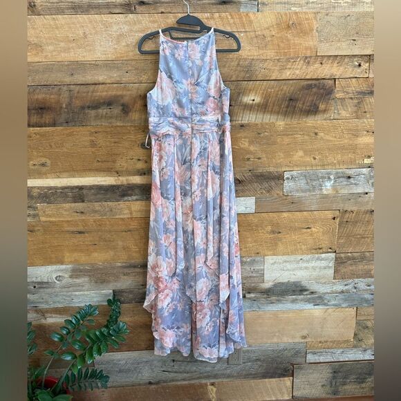 R & M RICHARDS
Women's Halter-Neck Floral-Print Long A-Line Dress NWT SZ 8 - Picture 1 of 16